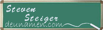 Steven Steiger Visitenkarte